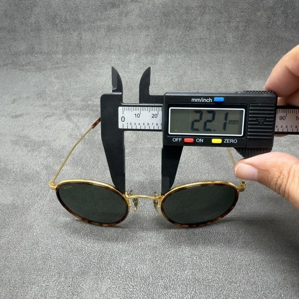 Vintage RAY BAN W1674 YOUTH SIZE Bausch & Lomb Round Sunglasses